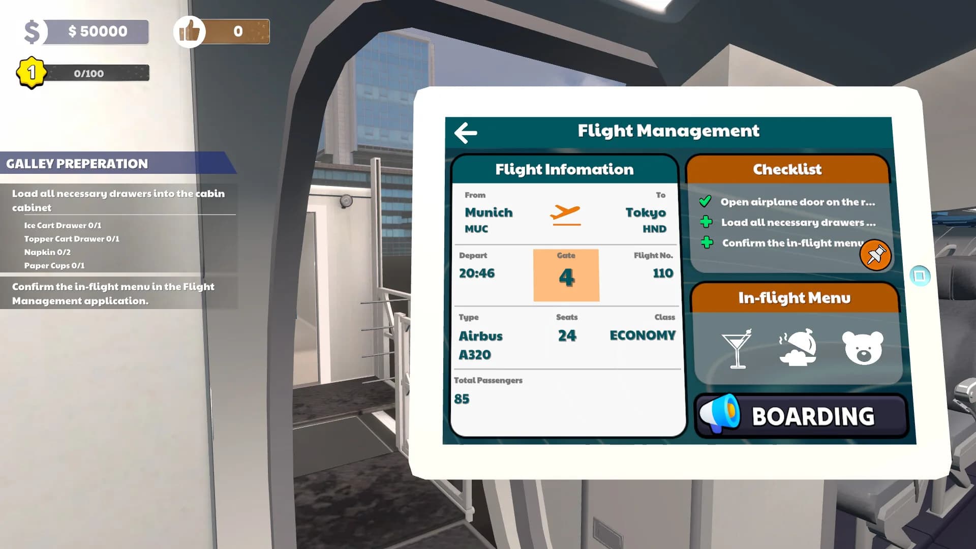 Cabin Crew Life Simulator görsel 13