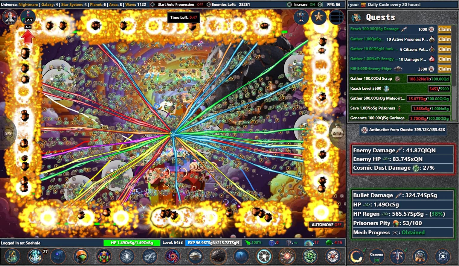 Galaxy Idle Clicker görsel 5