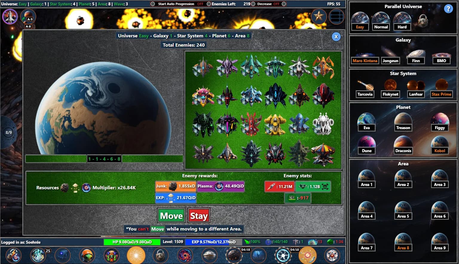 Galaxy Idle Clicker görsel 6