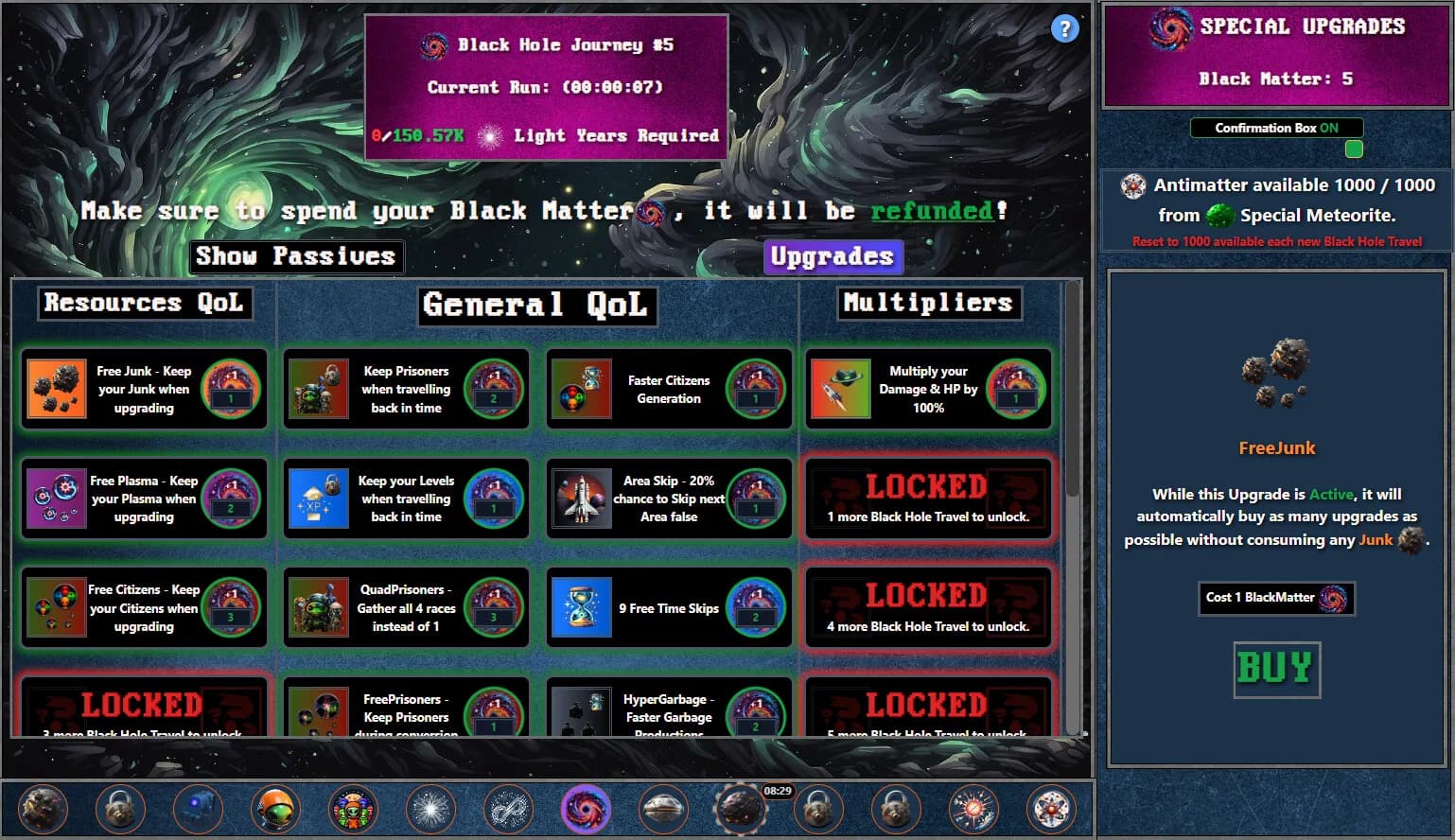 Galaxy Idle Clicker görsel 9