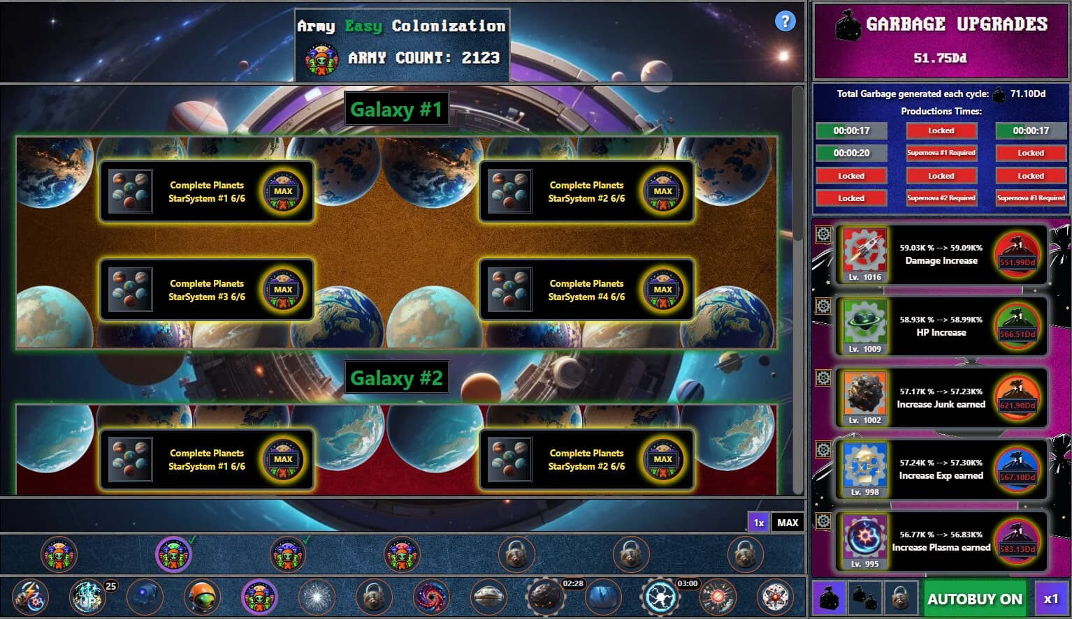 Galaxy Idle Clicker görsel 10