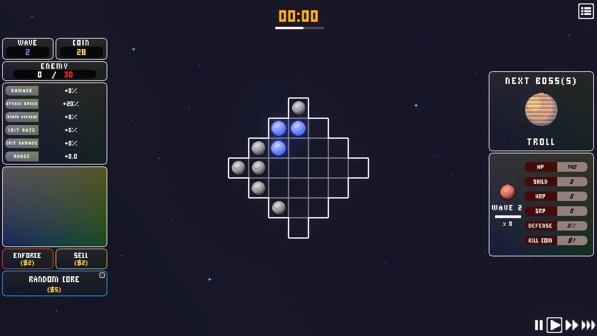 Random Core Defense görsel 2