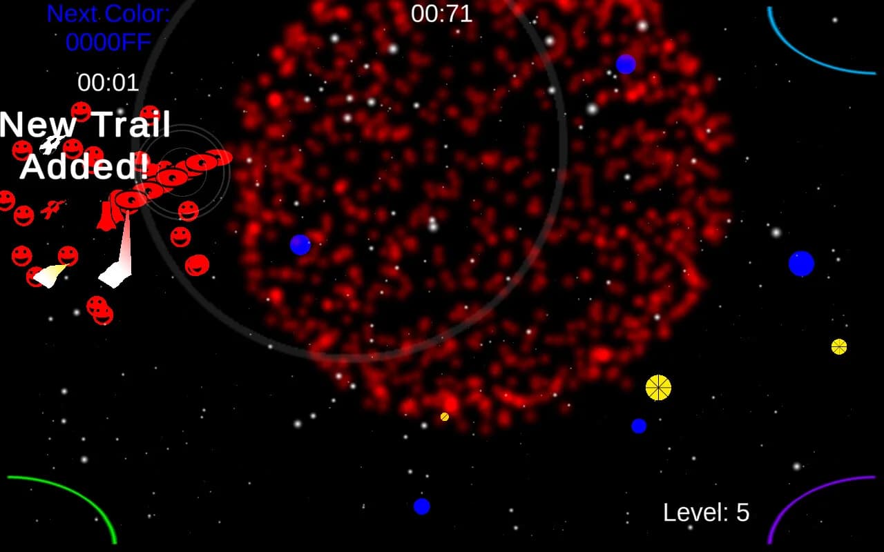 Space Trail Fireworks görsel 3