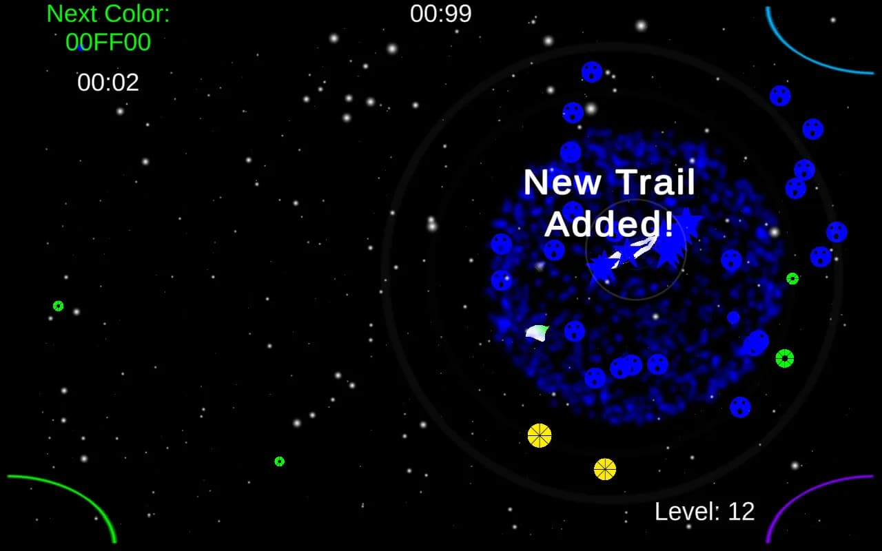 Space Trail Fireworks görsel 6