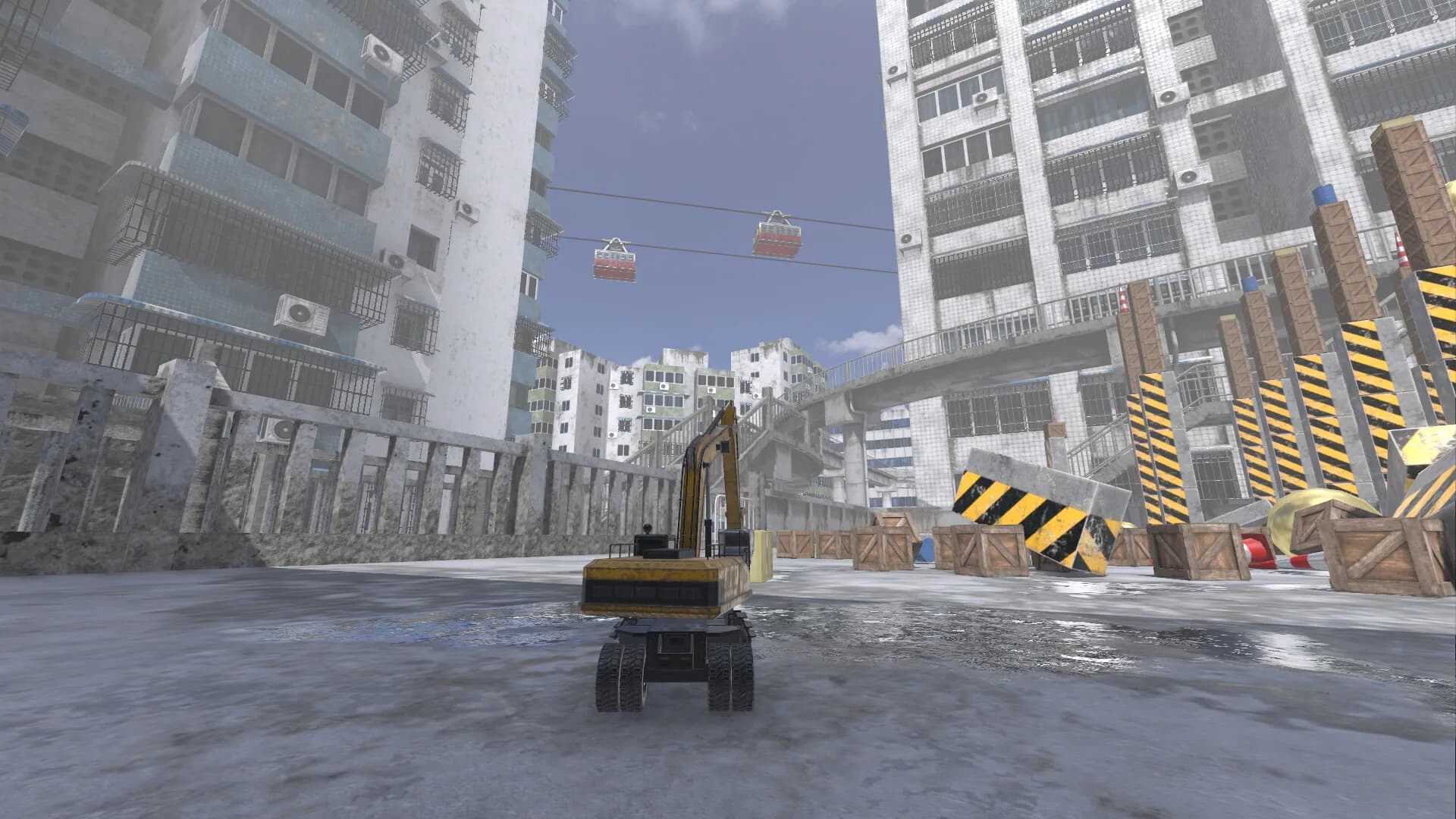 Metal Toy Excavator görsel 5