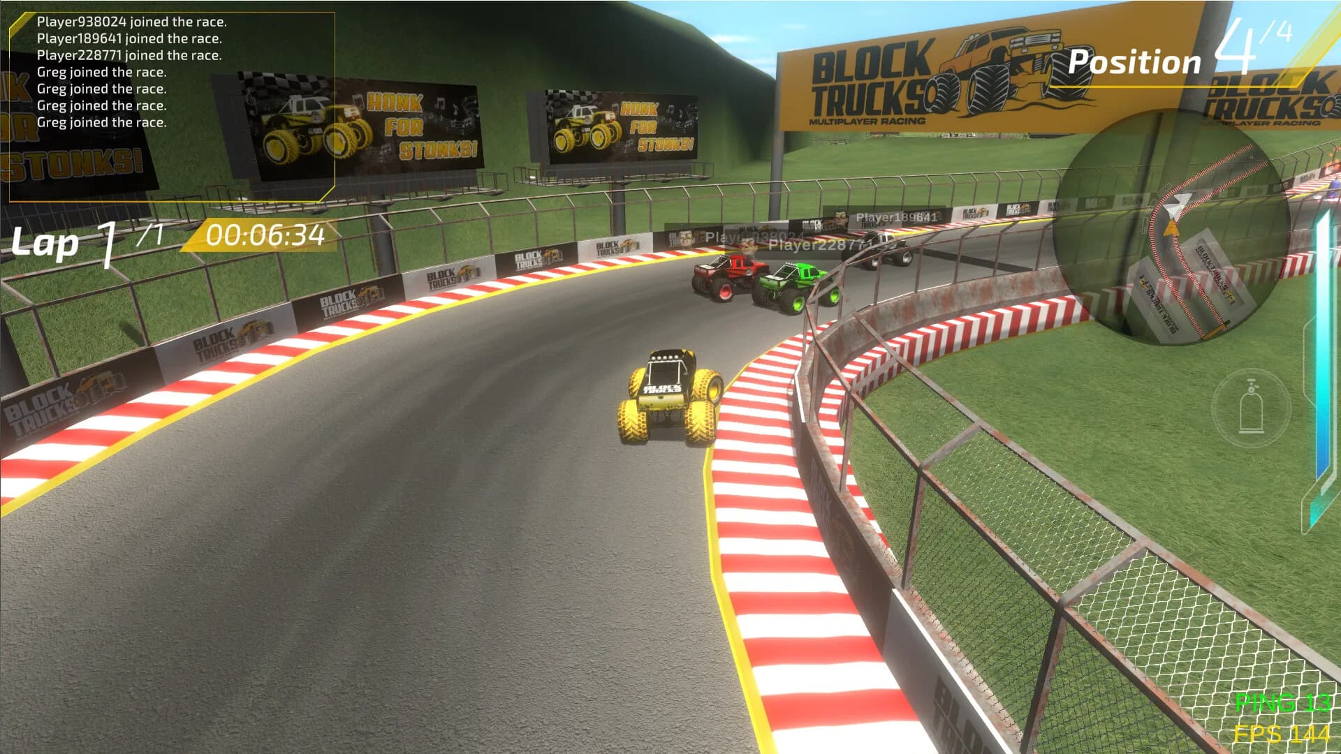 Block Trucks Multiplayer Racing görsel 4