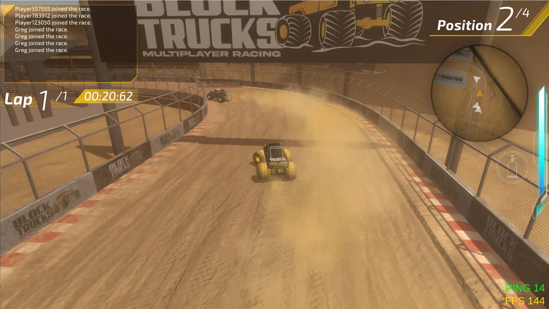 Block Trucks Multiplayer Racing görsel 6