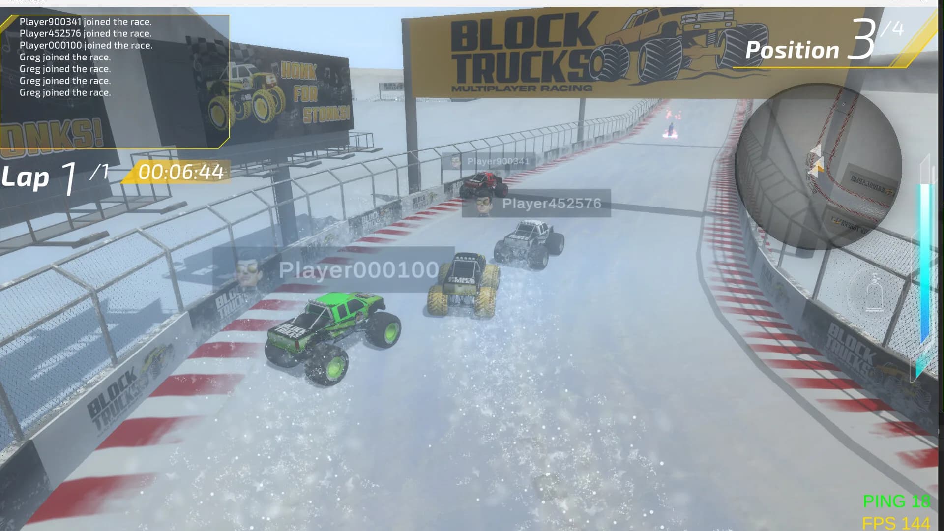 Block Trucks Multiplayer Racing görsel 7