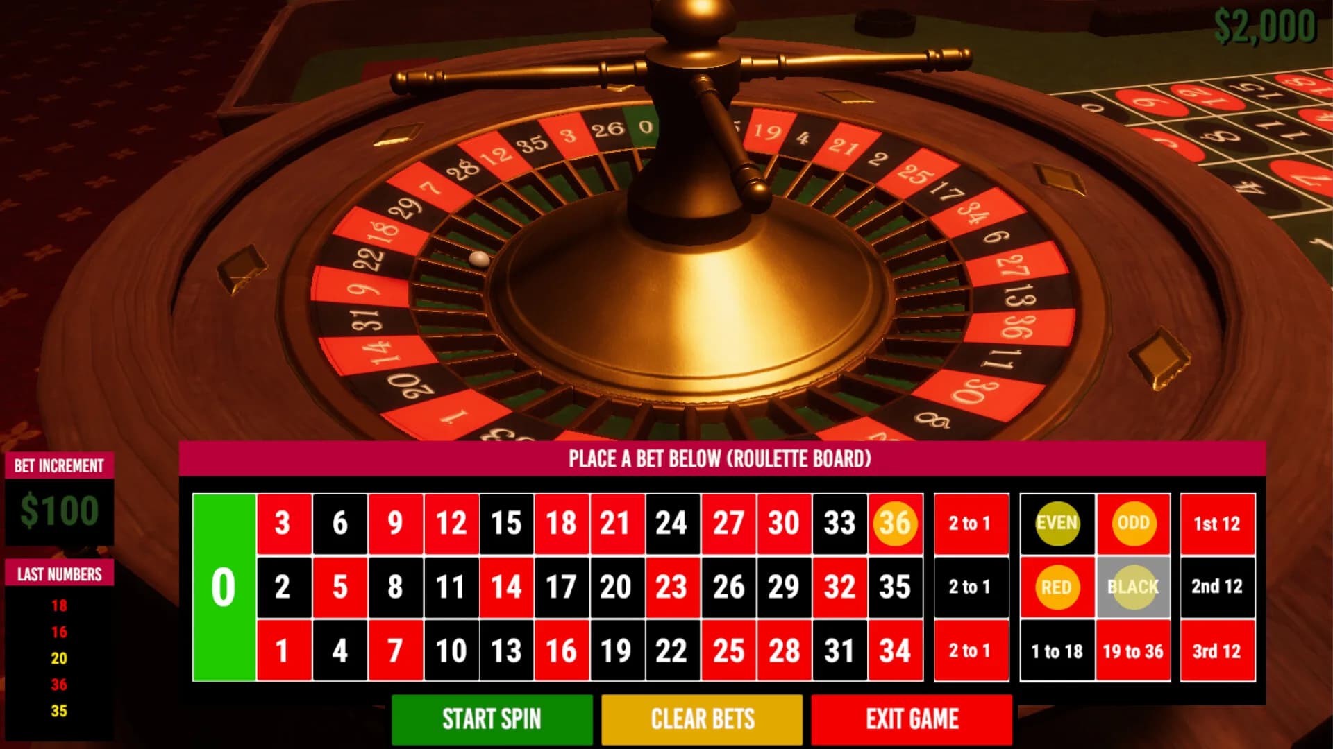 Roulette Simulator 2025 görsel 6