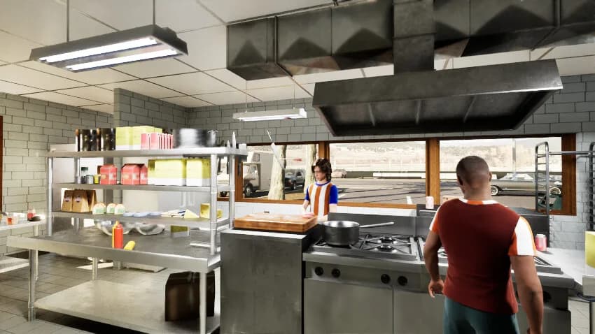 Fast Food - Restaurant Simulator görsel 2