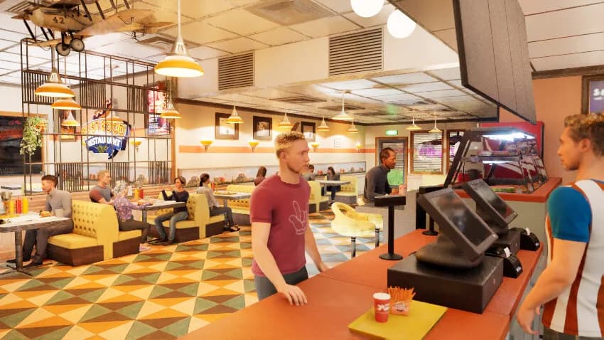 Fast Food - Restaurant Simulator görsel 3
