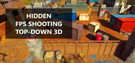 Hidden FPS Shooting Top-Down 3D görsel 1
