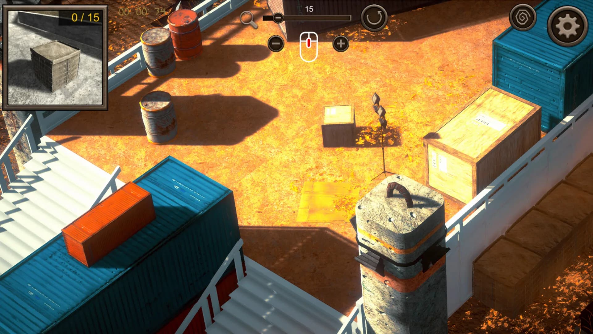 Hidden FPS Shooting Top-Down 3D görsel 2