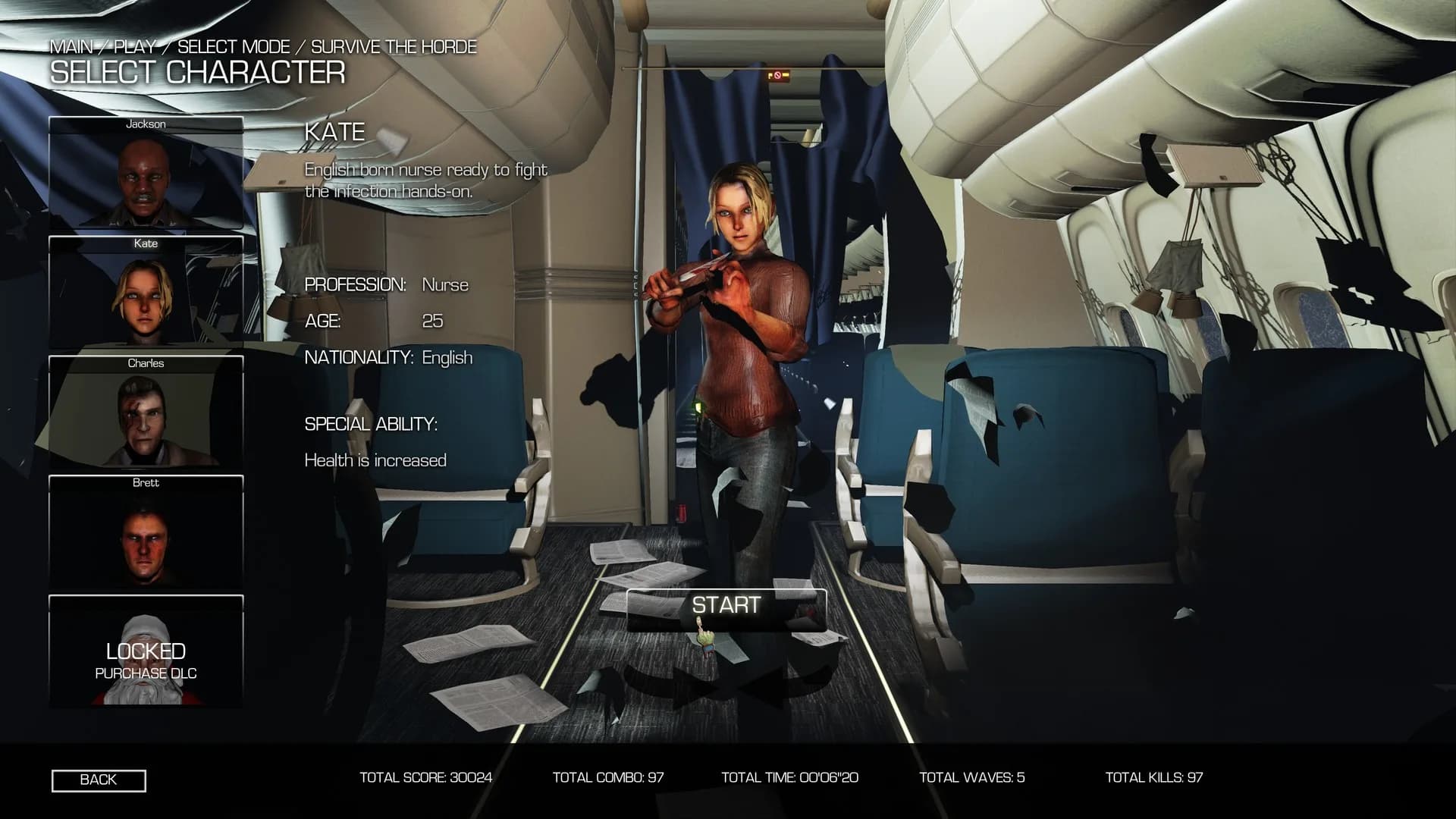 Zombies on a Plane görsel 13