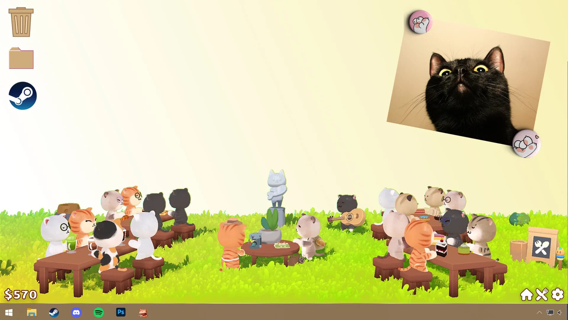 Desktop Cat Cafe görsel 3