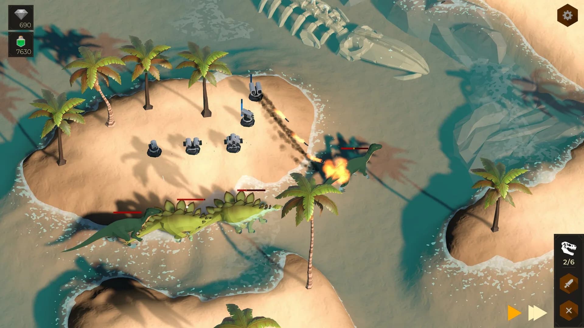 Jurassic Tower Defense görsel 2
