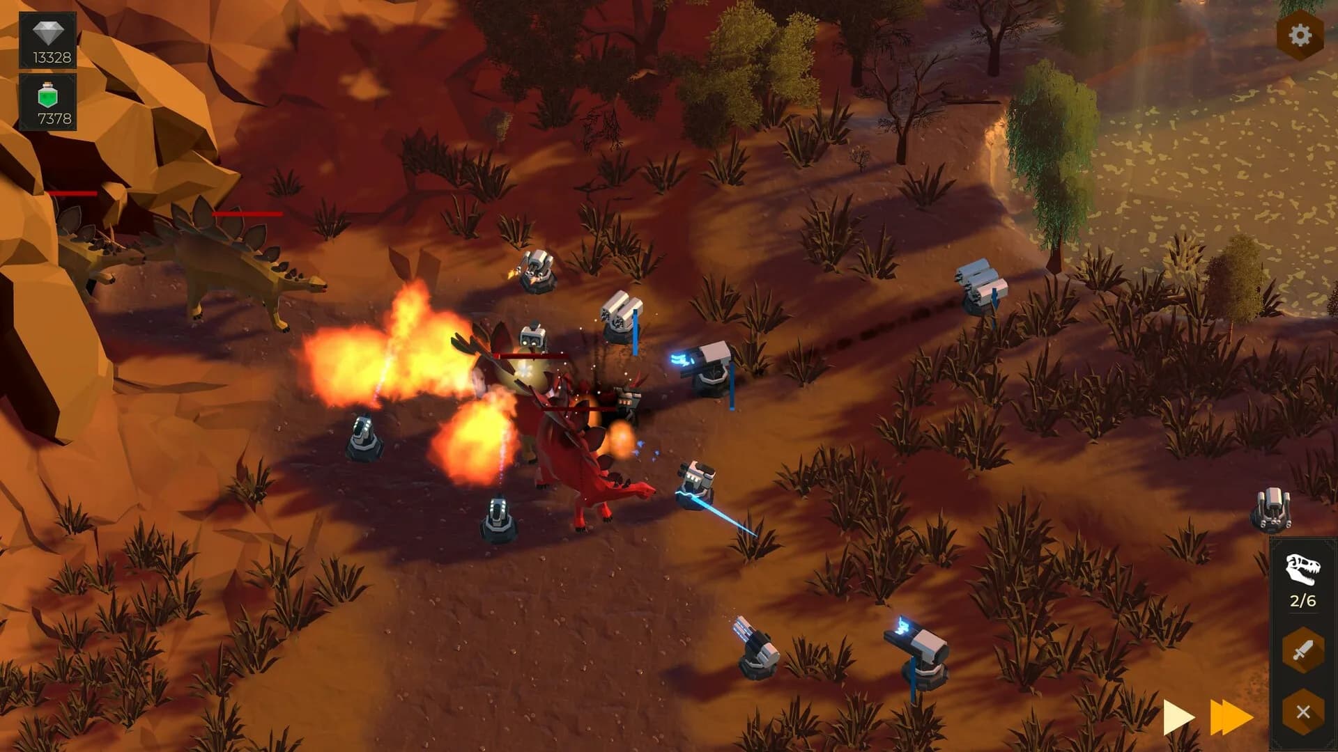 Jurassic Tower Defense görsel 3