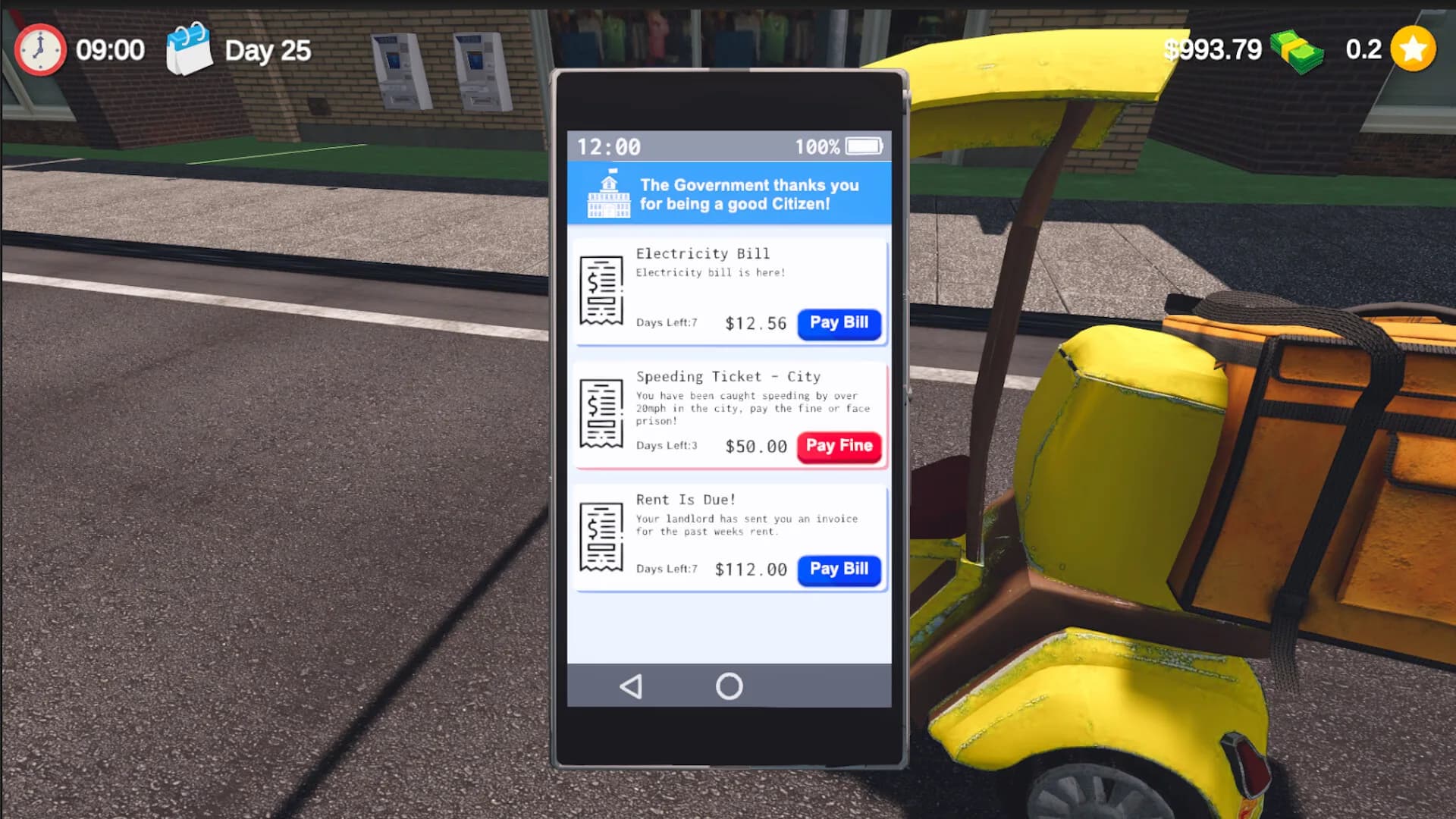 Food Delivery Simulator görsel 9