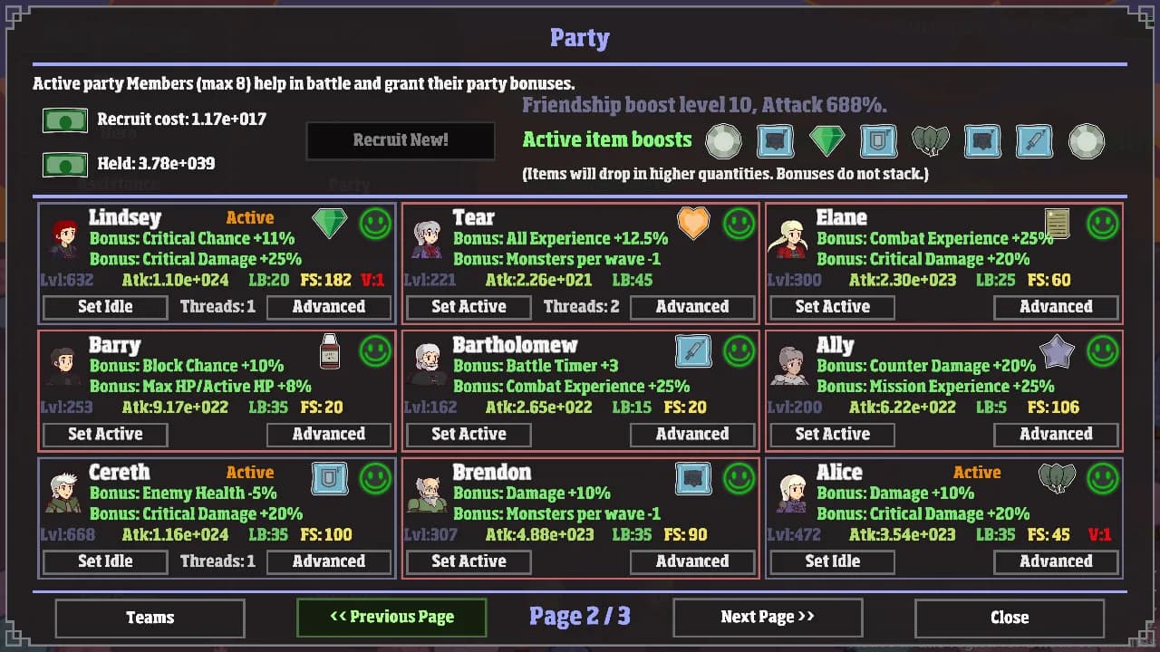 Monster Hunting: Incremental Grind Forever görsel 9
