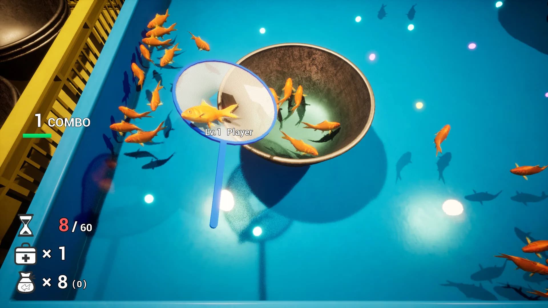 Battle of Goldfish Scooping görsel 2