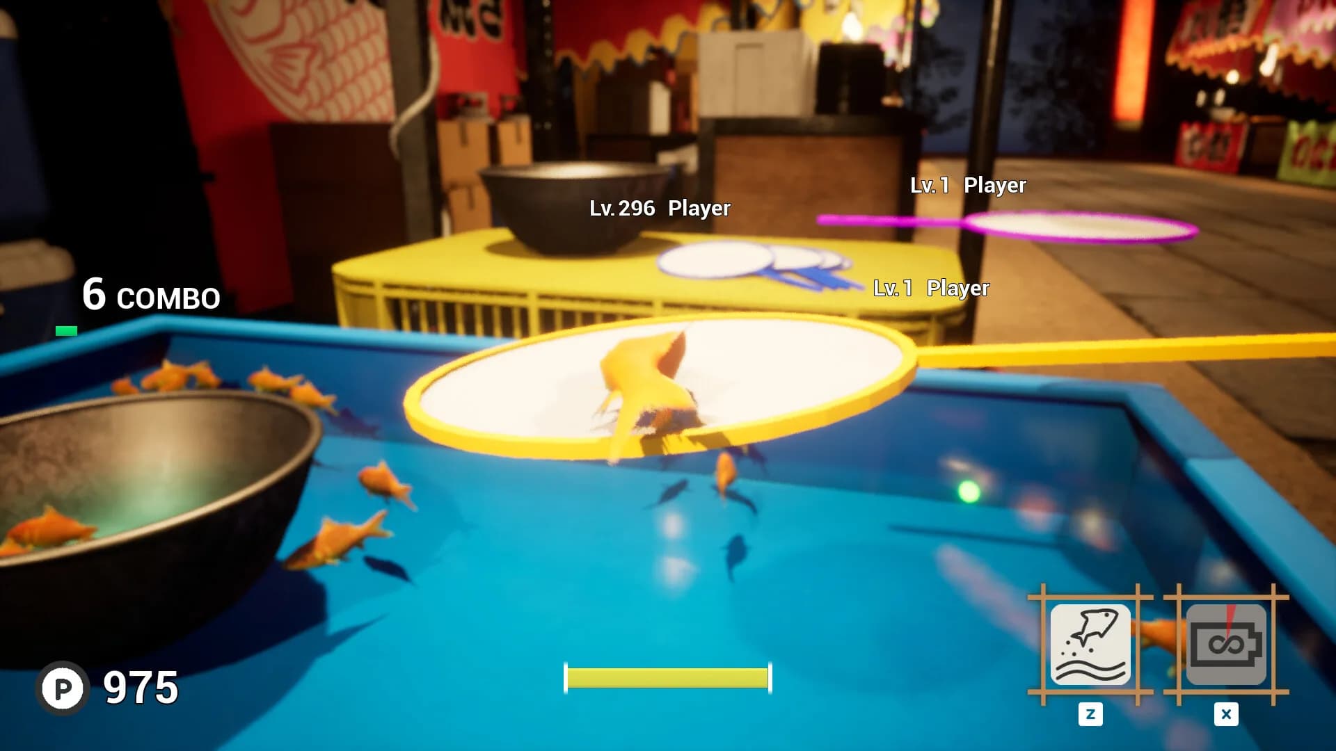 Battle of Goldfish Scooping görsel 4