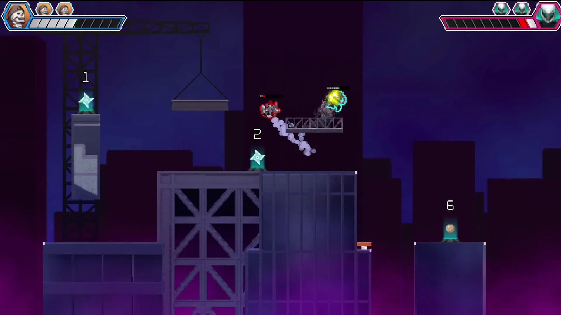 Strikewave: Nightly Underground Fighter görsel 2
