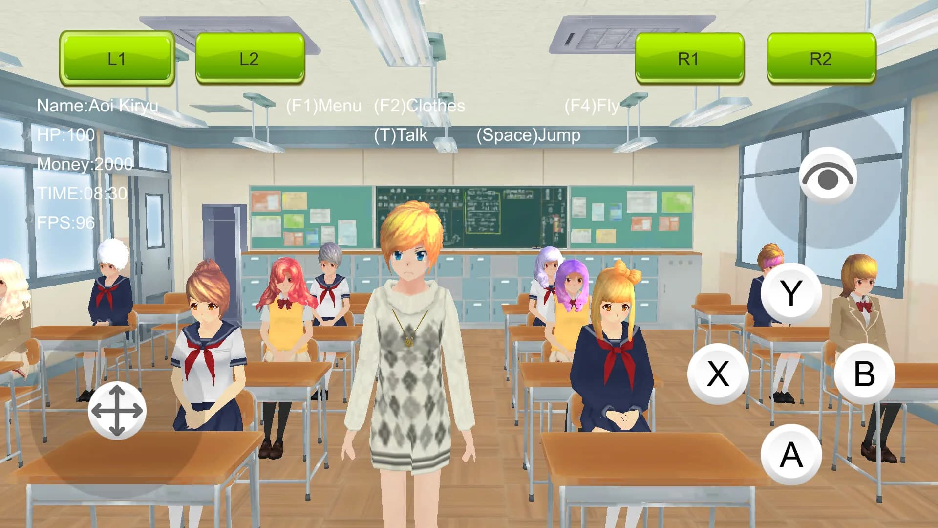 Women's School Simulator 2022 görsel 4