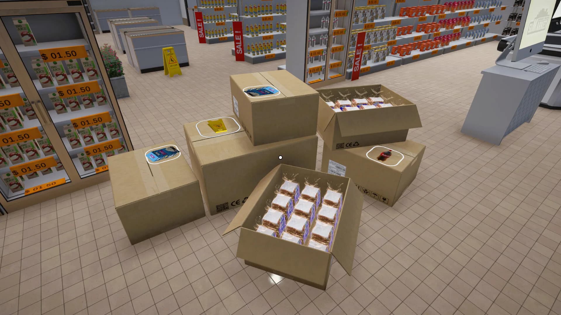 siMarket Supermarket Simulator görsel 4