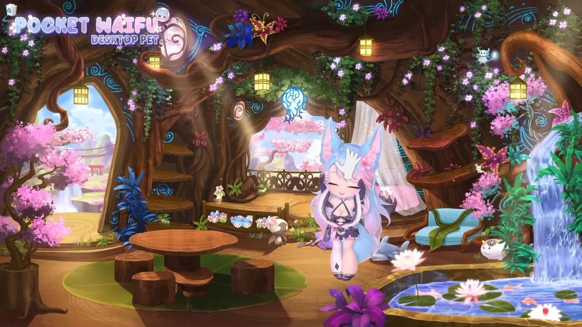 Pocket Waifu: Desktop Pet görsel 2