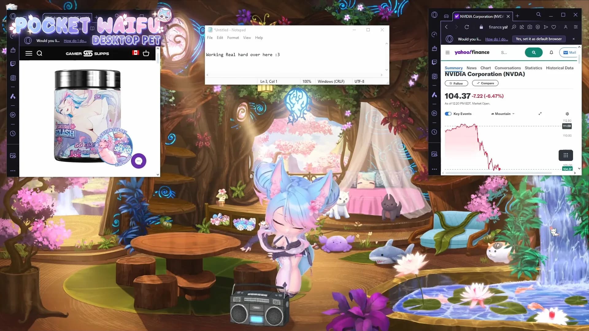 Pocket Waifu: Desktop Pet görsel 6