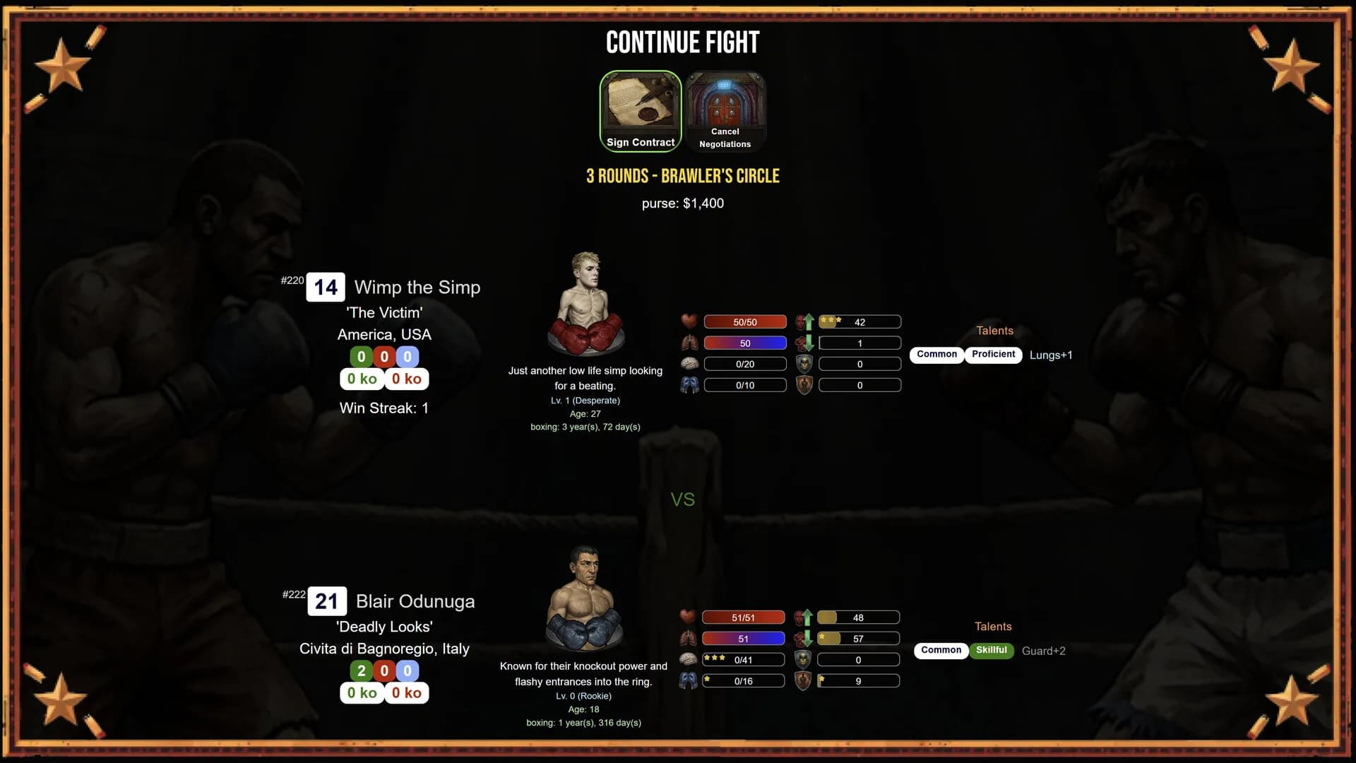Turn Based Boxing: Tactics - Legends Edition görsel 4