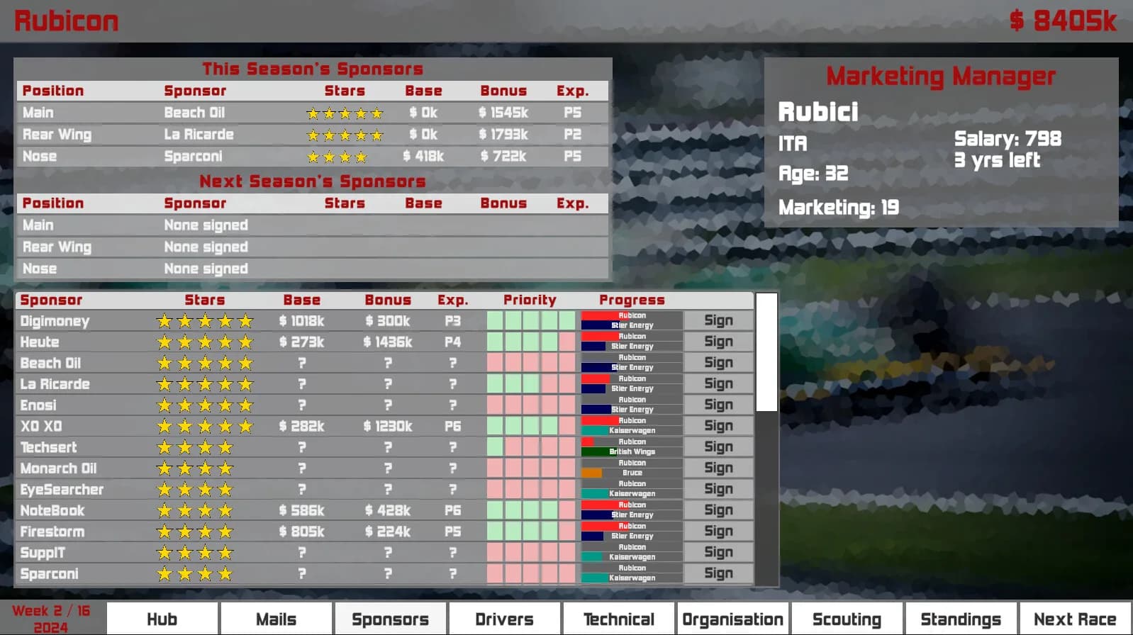 Formula Racing Manager görsel 3