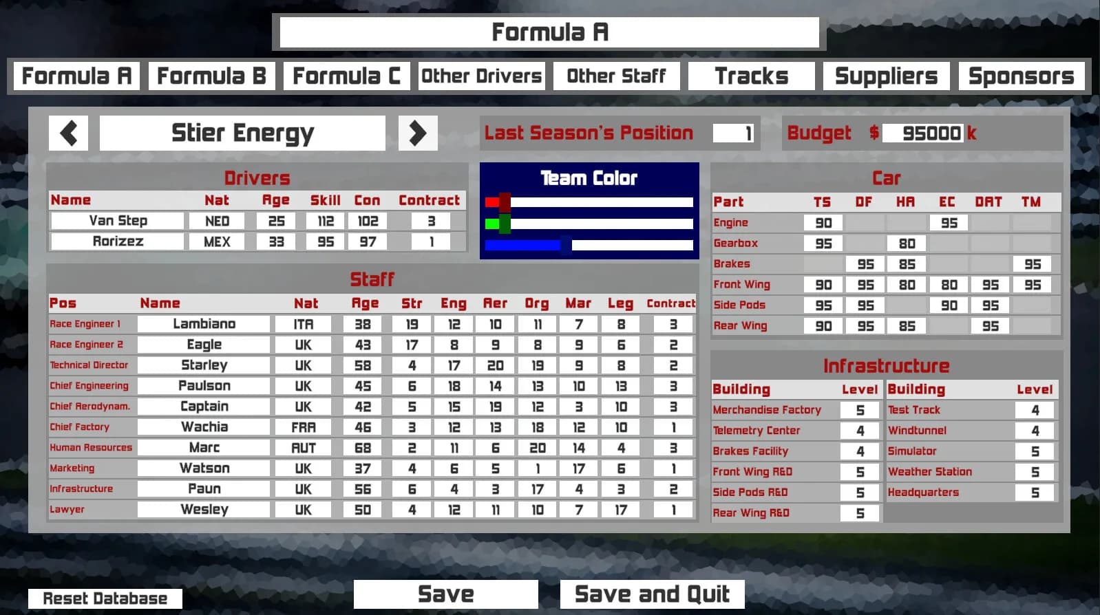 Formula Racing Manager görsel 5
