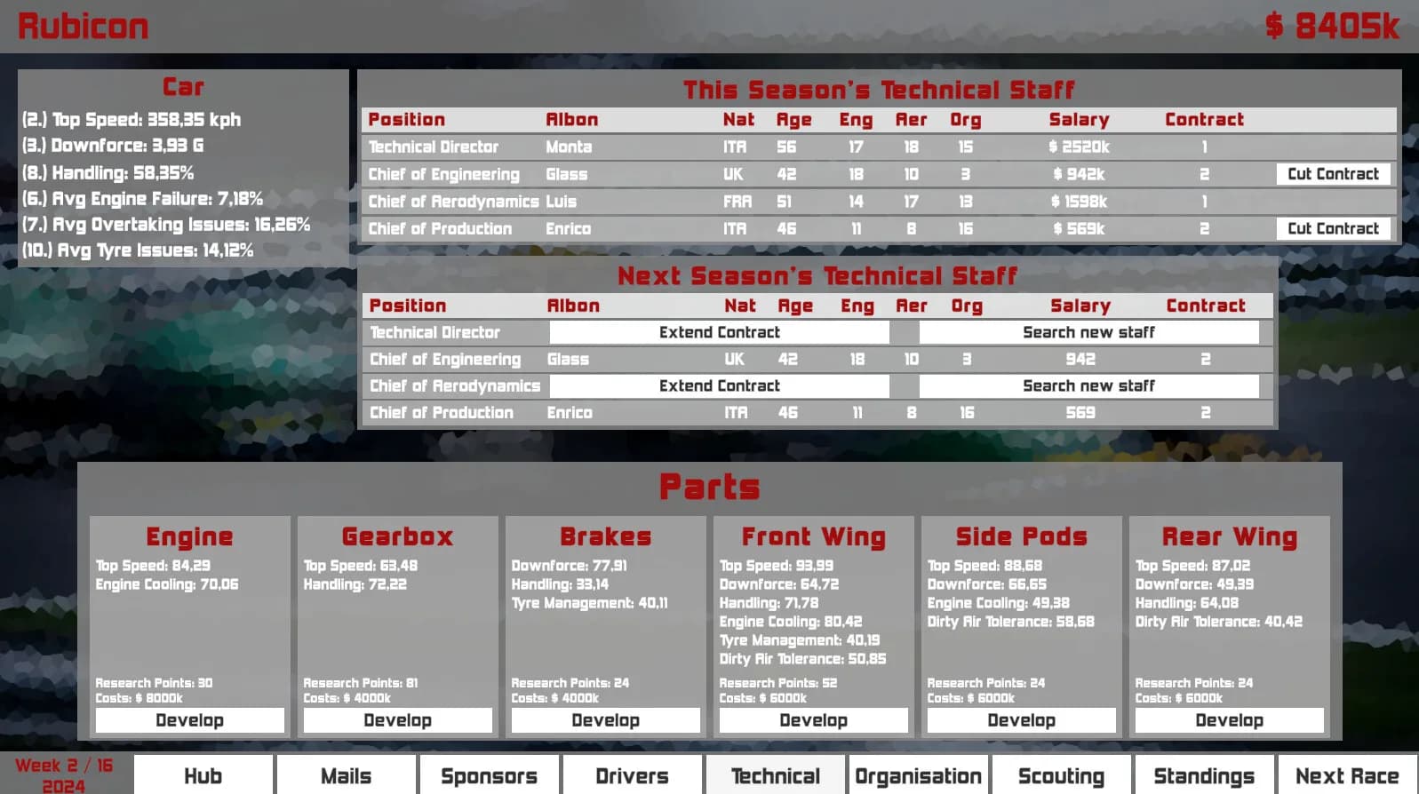 Formula Racing Manager görsel 6