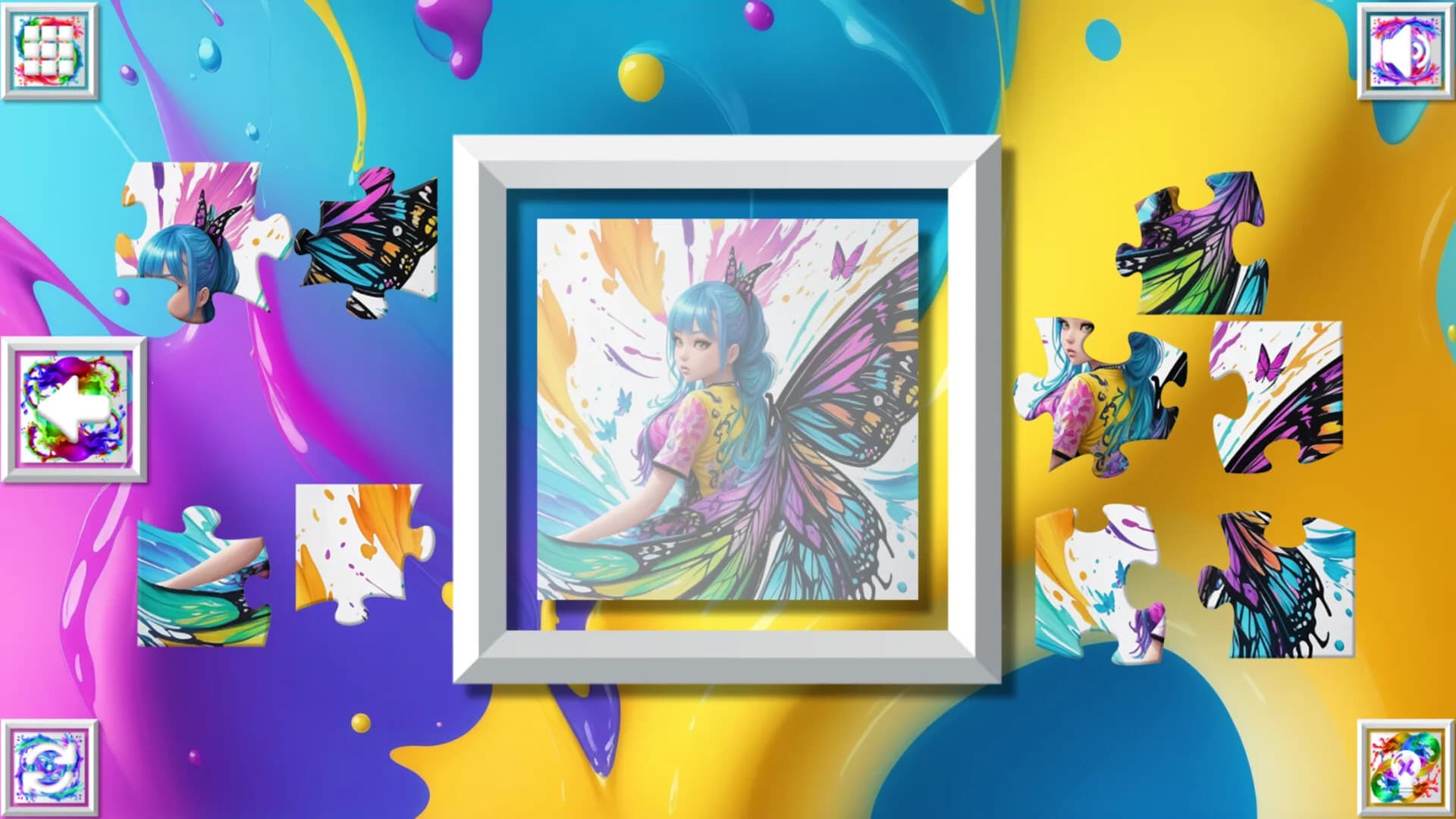 Color Splash: Fairies görsel 2