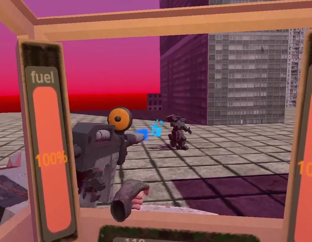 Synthetics : Mecha VR görsel 3