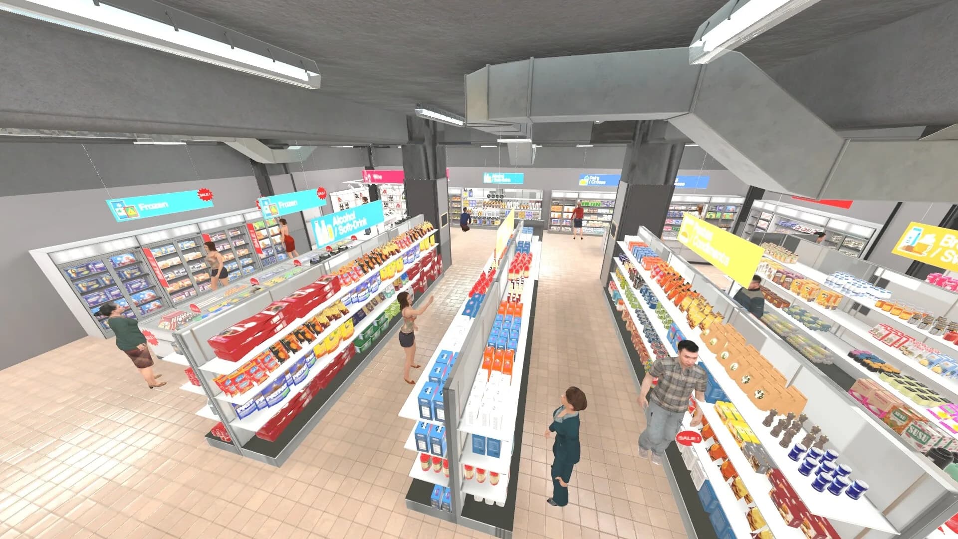 Supermarket Simulator VR görsel 8