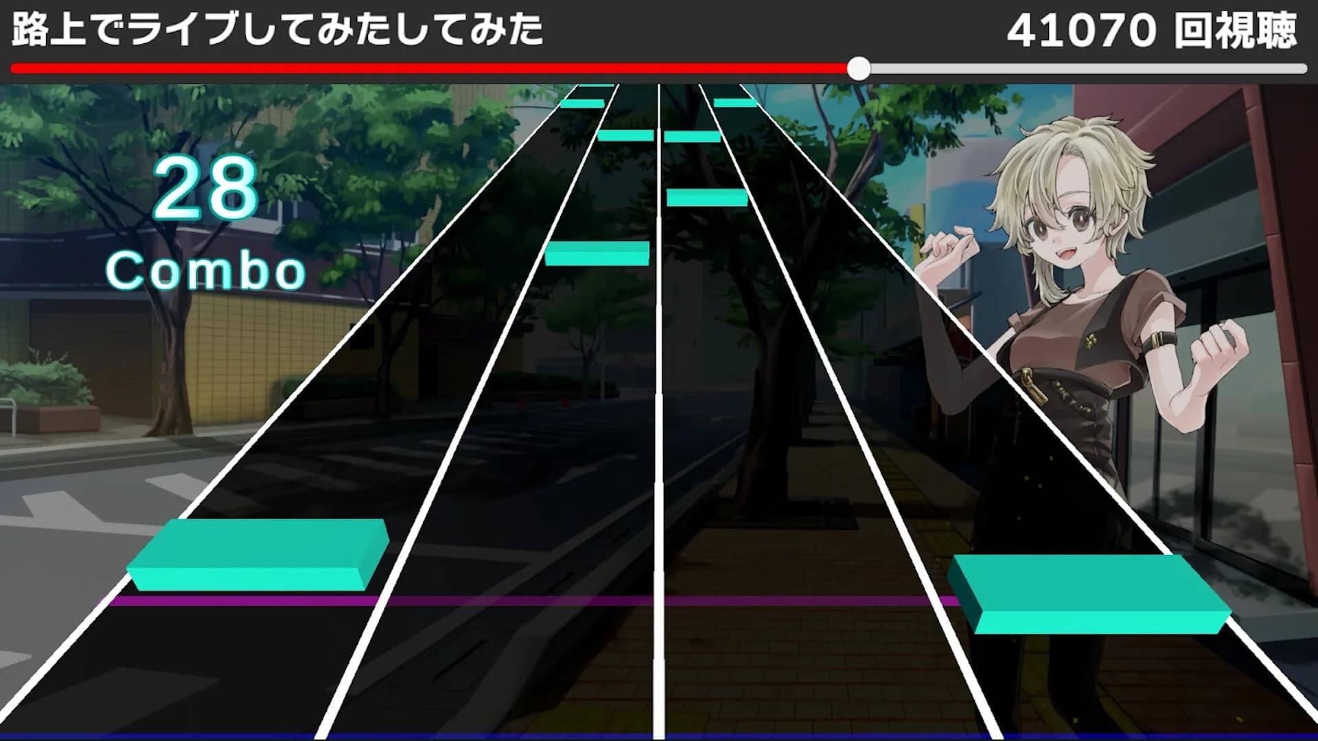 動画で聞くあの曲でリズムゲーム görsel 3