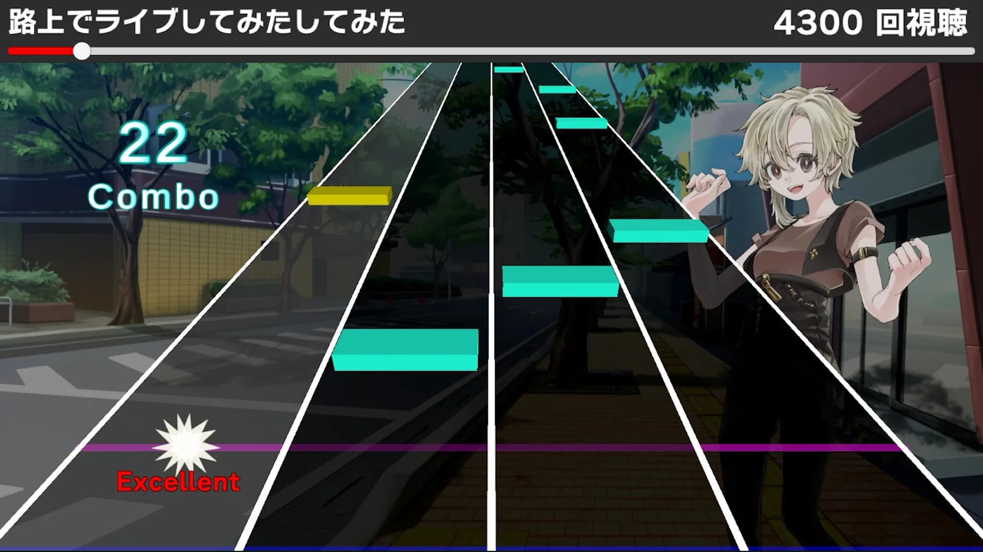 動画で聞くあの曲でリズムゲーム görsel 5