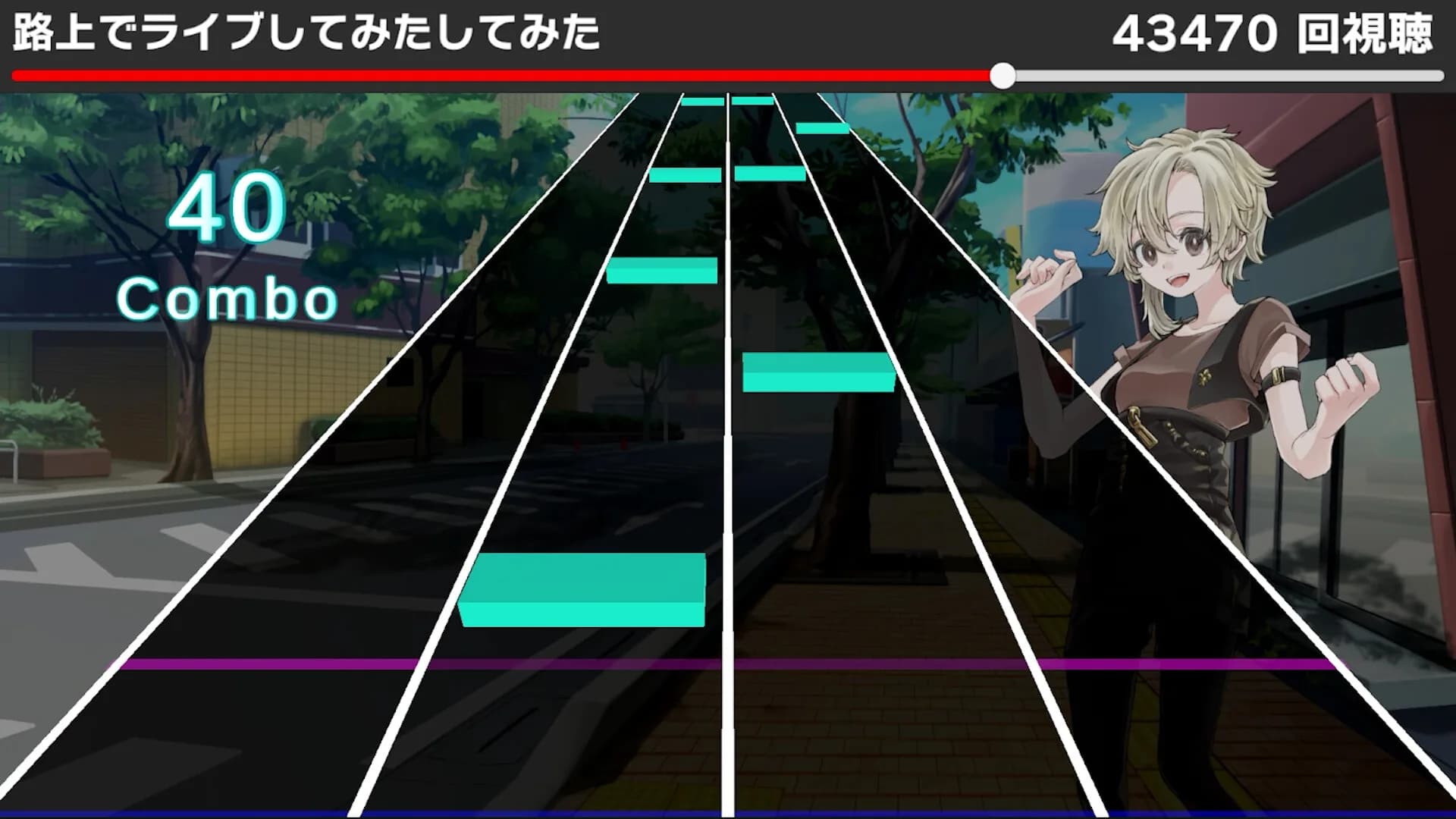 動画で聞くあの曲でリズムゲーム görsel 6