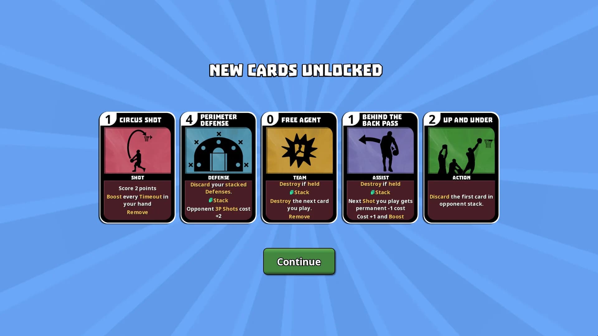Clutchtime™: Basketball Deckbuilder görsel 13