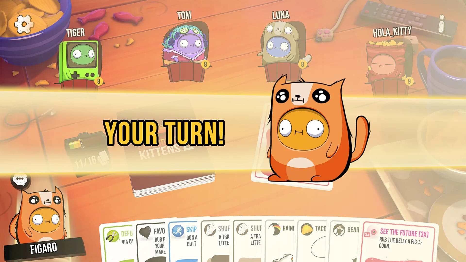 Exploding Kittens® 2 görsel 3