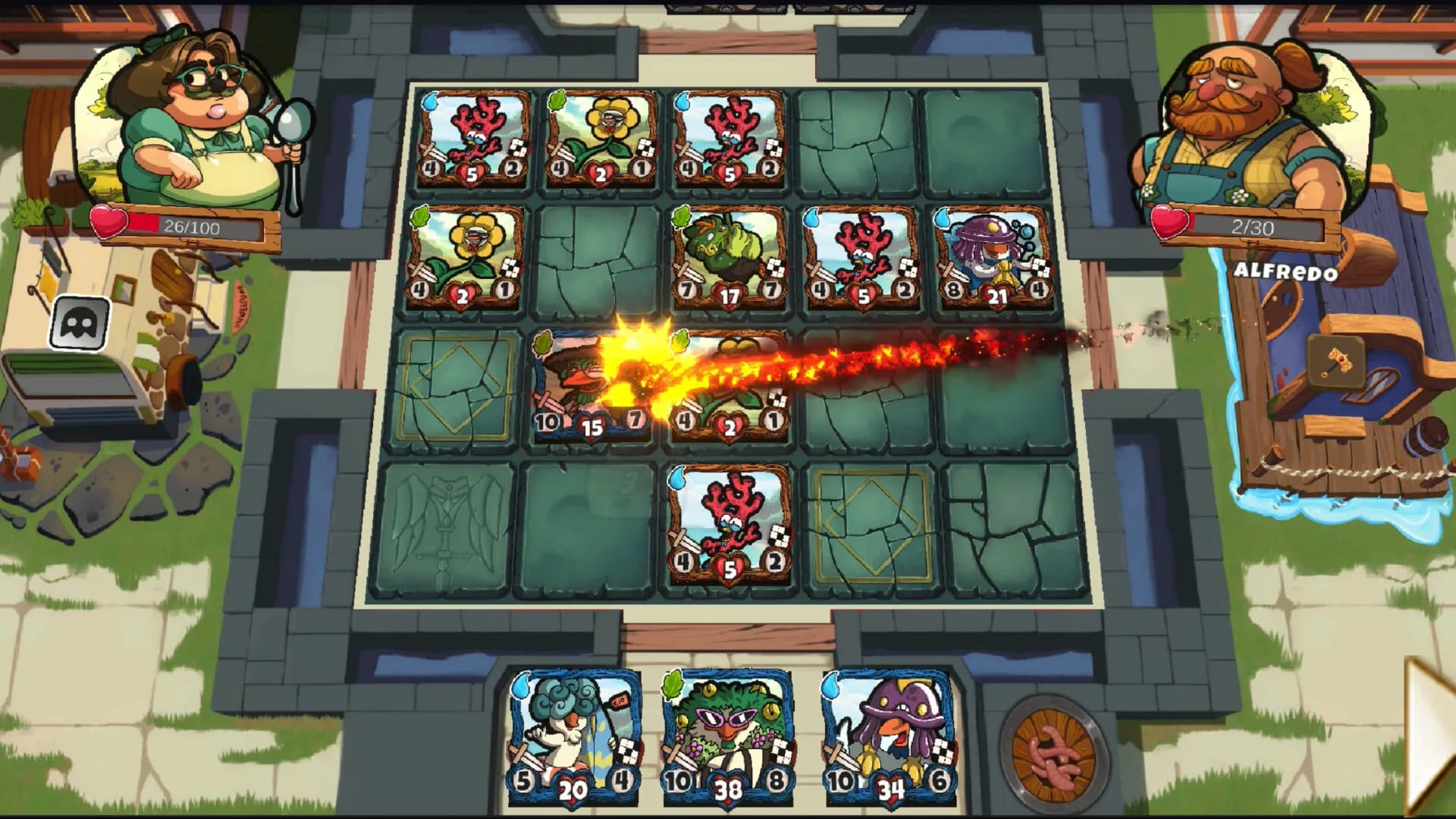 MegaChickens - Deckbuilder Roguelike görsel 2