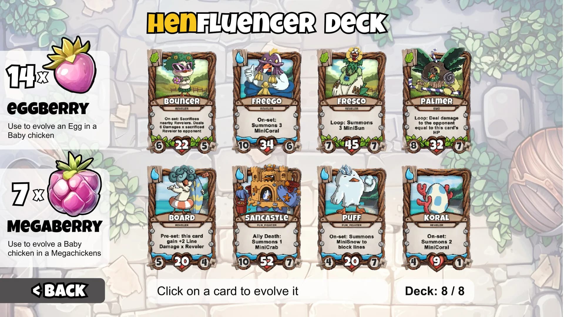MegaChickens - Deckbuilder Roguelike görsel 3