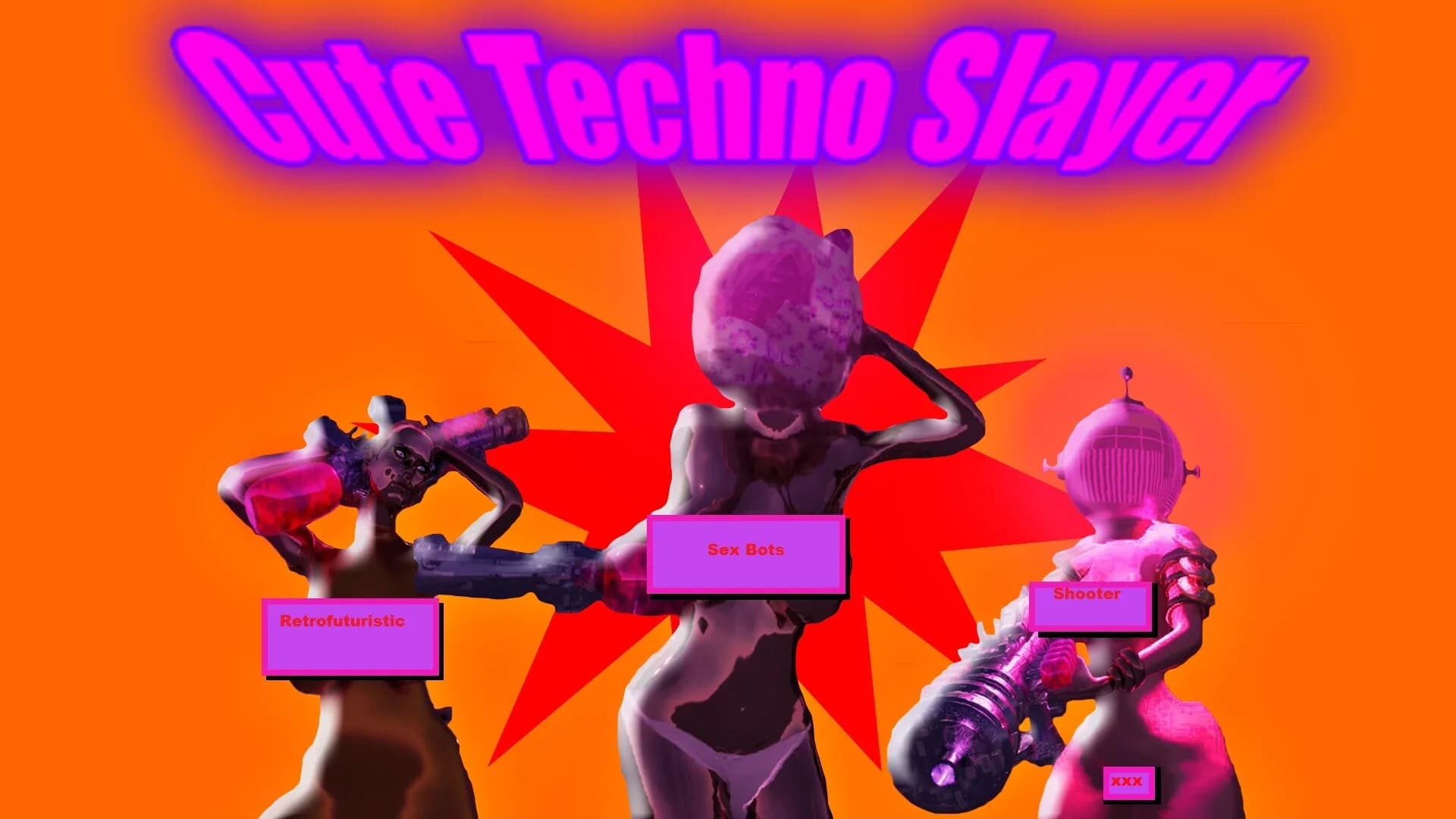 Cute Techno Slayer görsel 12