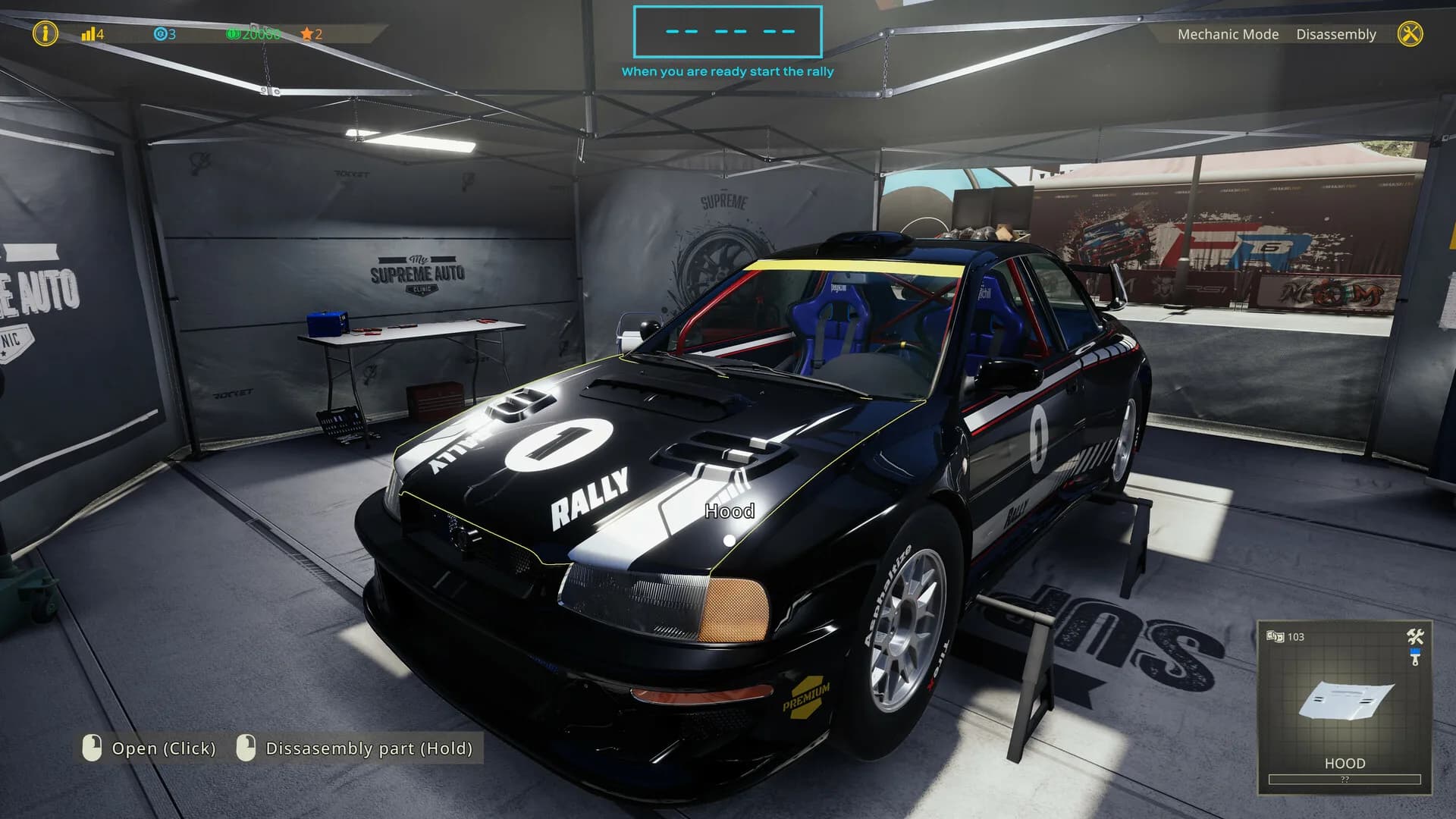 Rally Mechanic Simulator: Light Edition görsel 2