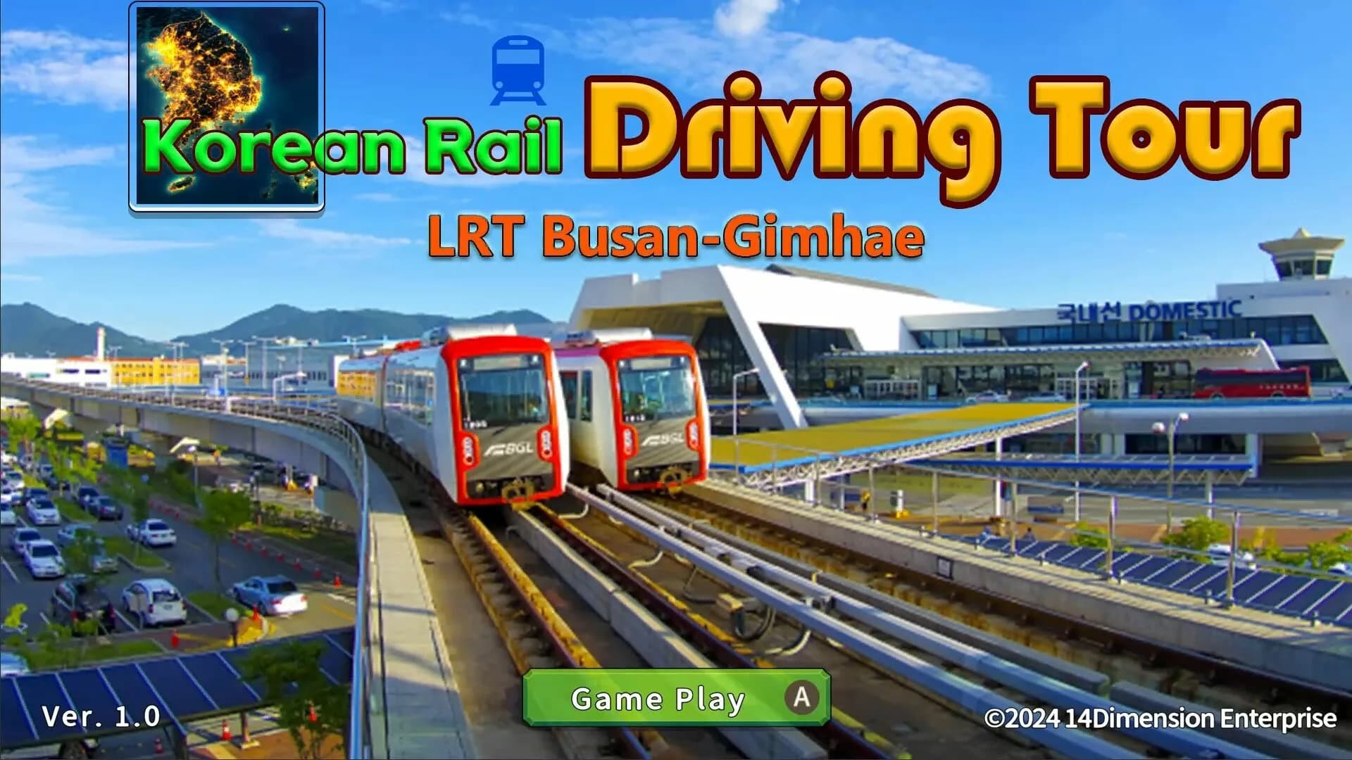Korean Rail Driving Tour LRT Busan-Gimhae görsel 2
