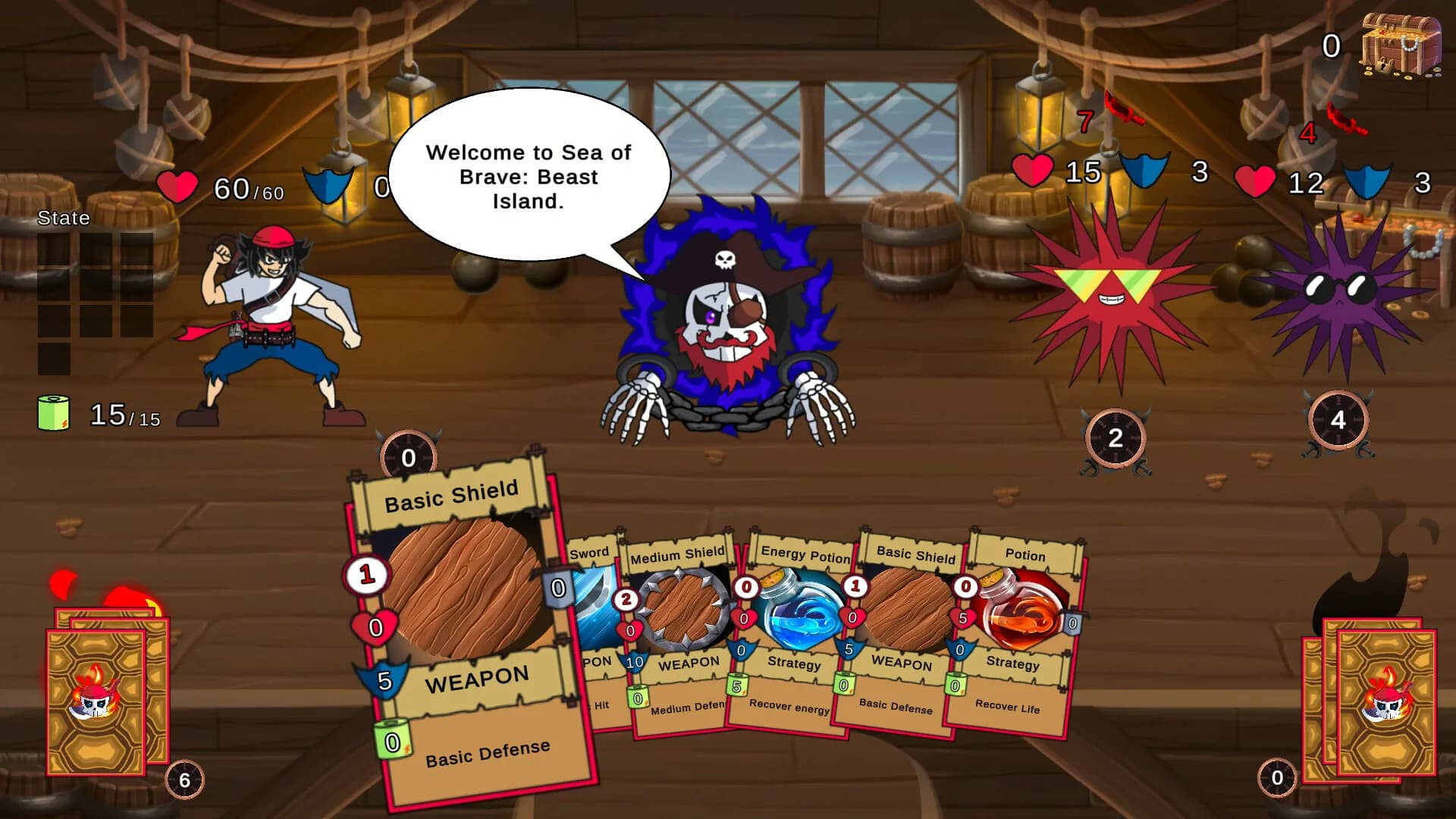 Sea of Brave: Beast Island görsel 2