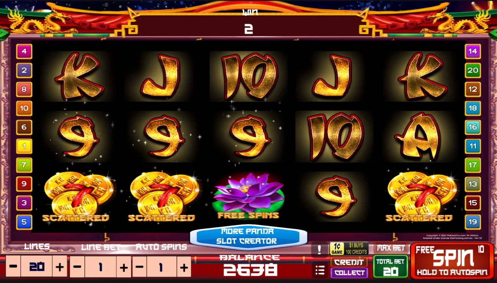 More Panda - Slot Creator görsel 7