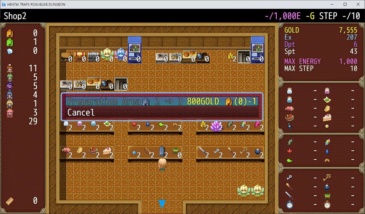 ERO TRAP DUNGEON ROGUELIKE görsel 24